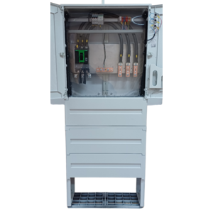 Zestaw wykonawczy uruchamiająco-sygnalizujący ZW630 z fundamentem - Product picture